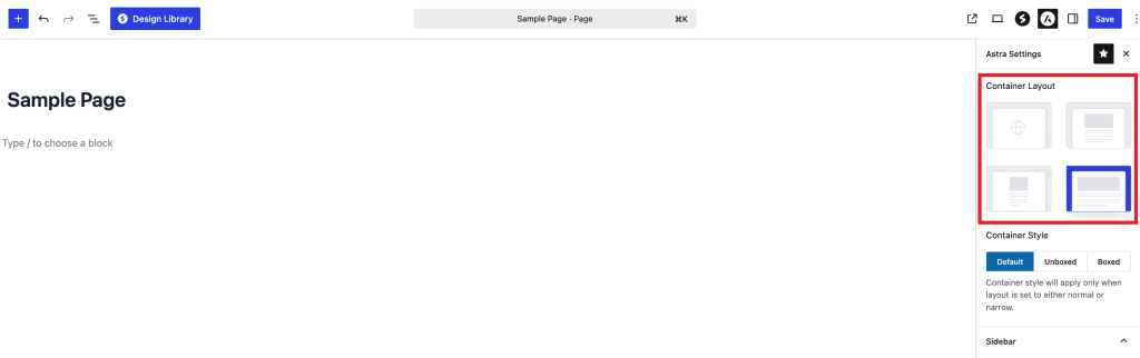 Recommended Settings for Beaver Builder and the Astra Theme full width container layout settings