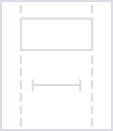 Boxed layout icon