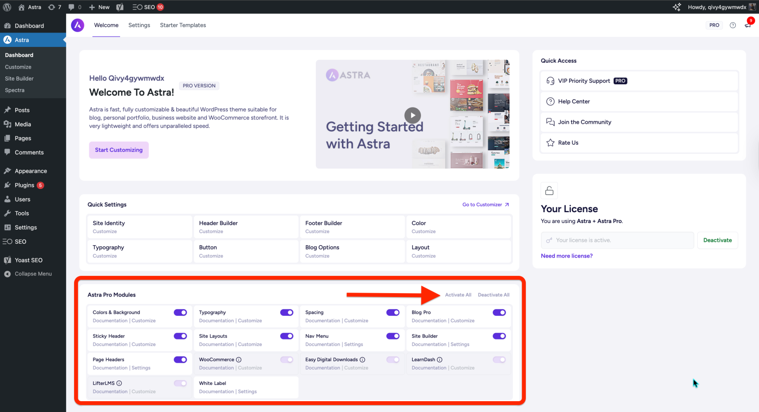 How to Get Started with Astra Pro?