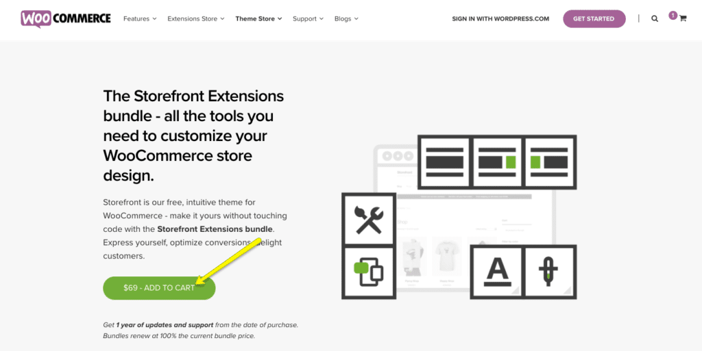 WooCommerce Storefront extensions