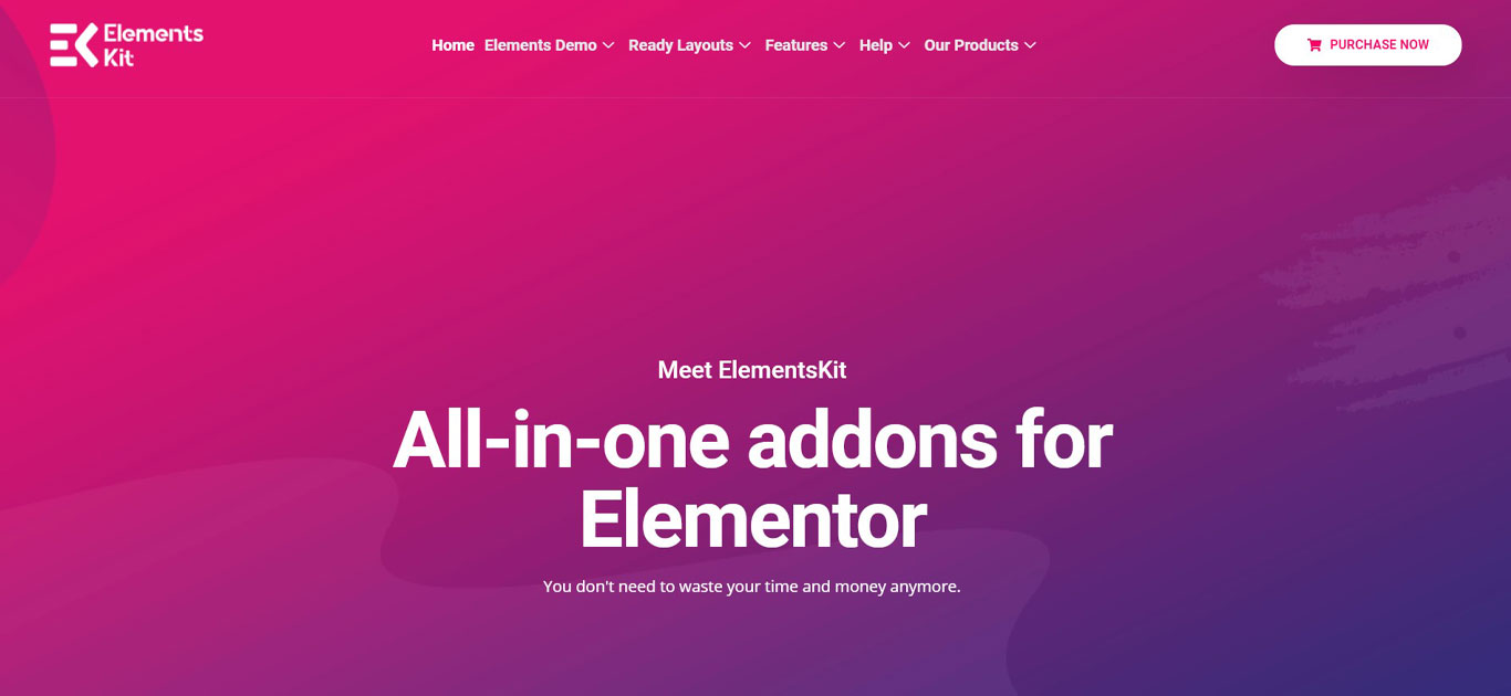 Elements kit site image