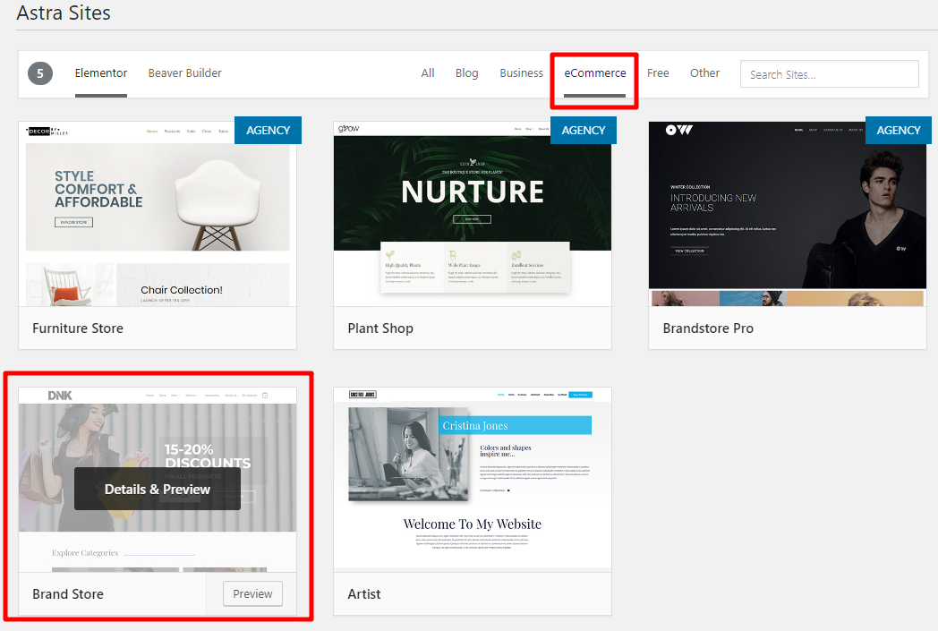 elementor themes free