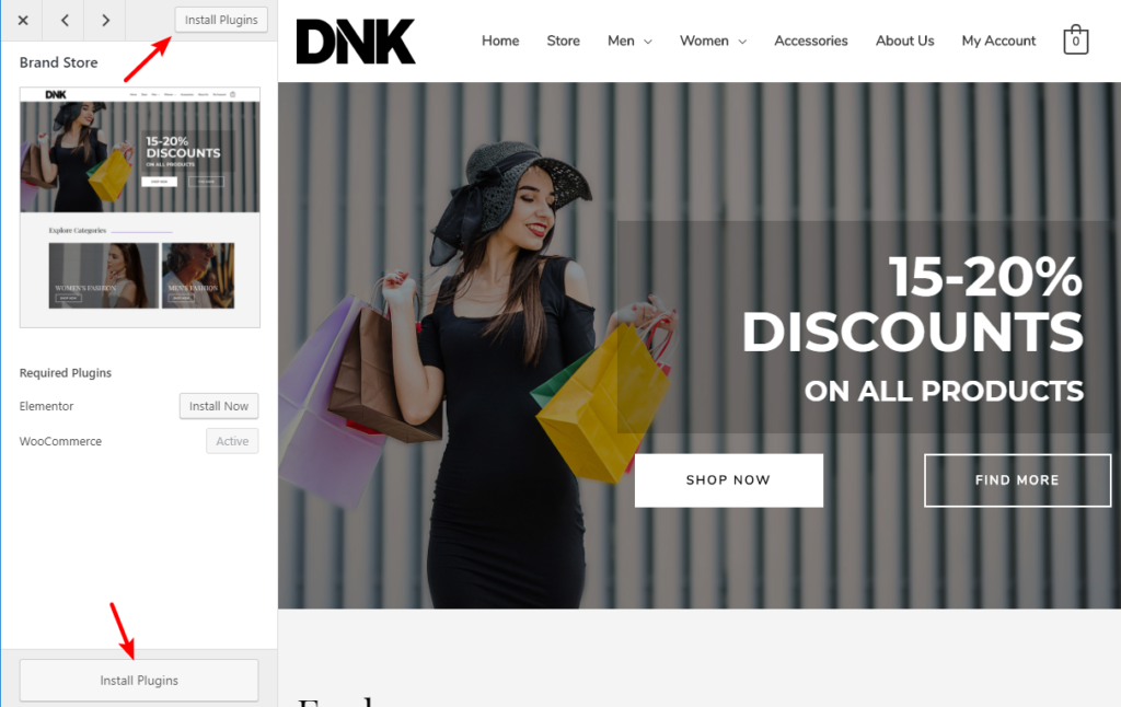 elementor woocommerce product page