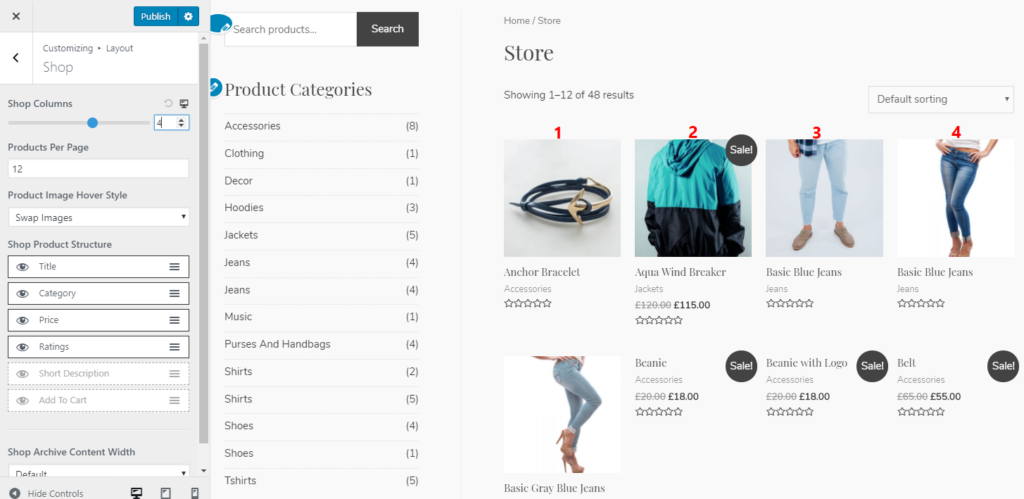 Elementor woocommerce widget