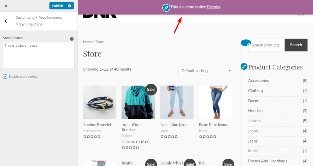 eCommerce Website With Elementor