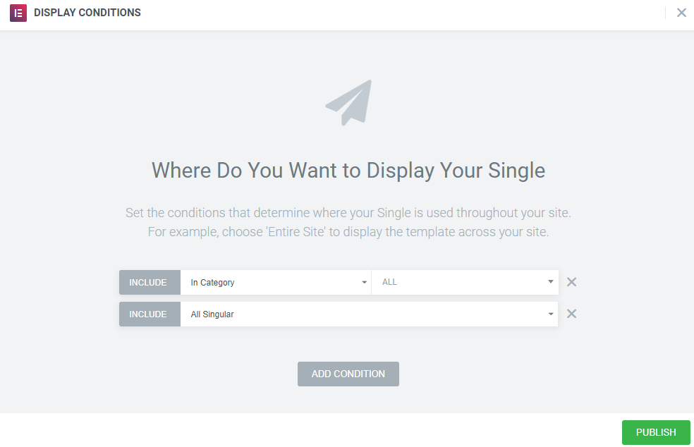elementor theme templates