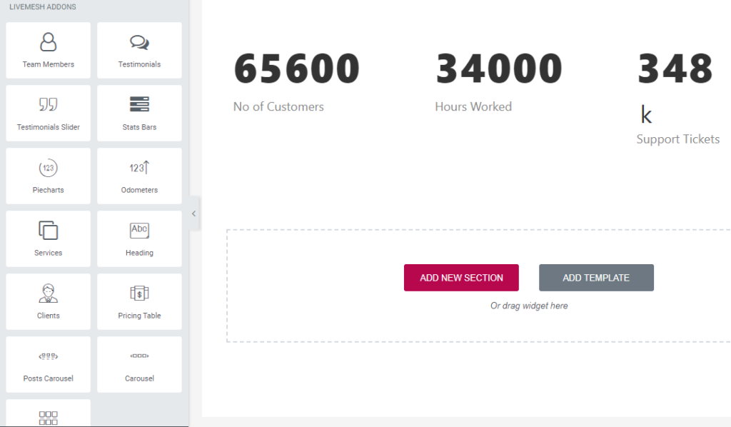 Elementor Widgets - The Best Elementor Addons & Widgets livemesh