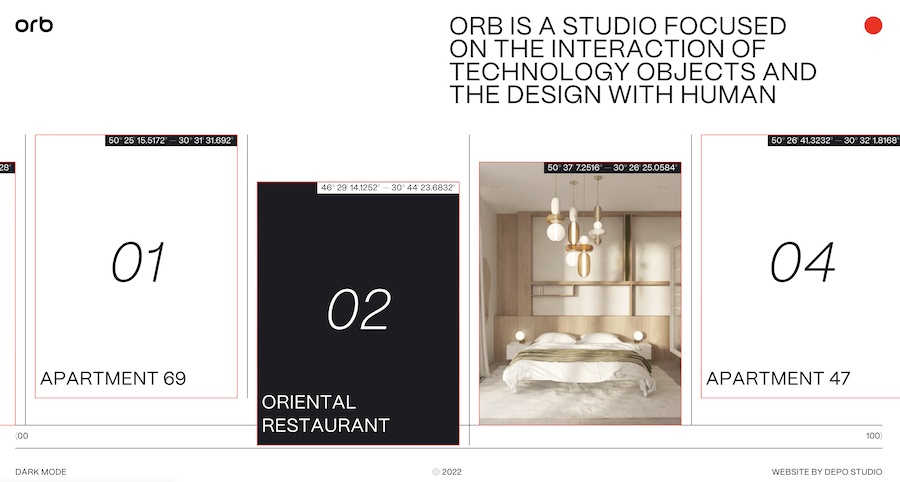 Orb website example