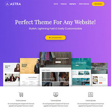 Best Free Theme for Elementor - Astra Theme is Built for Elementor