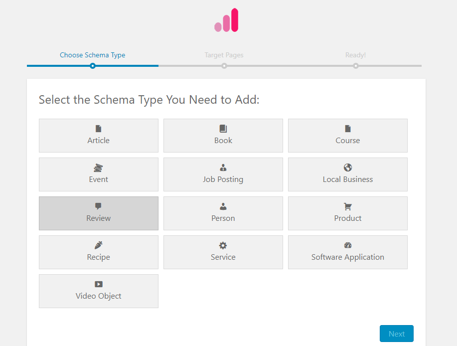 choose schema type