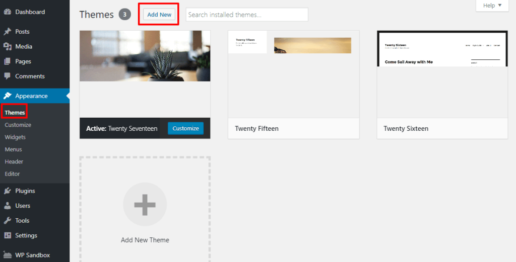 add new theme
