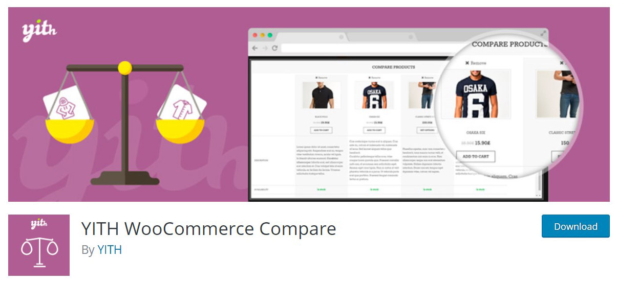 WooCommerce 比较插件