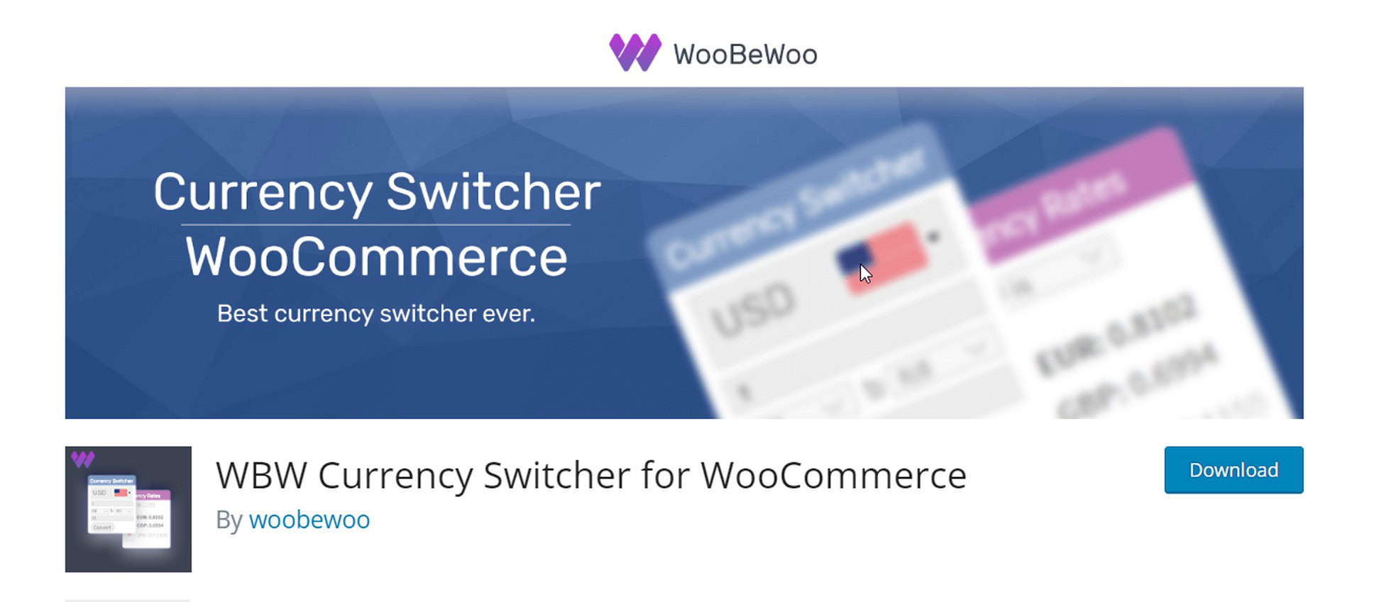 WooCommerce Currency Switcher (WOOCS)