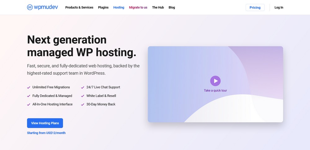 Managed WordPress Hosting by WPMU DEV