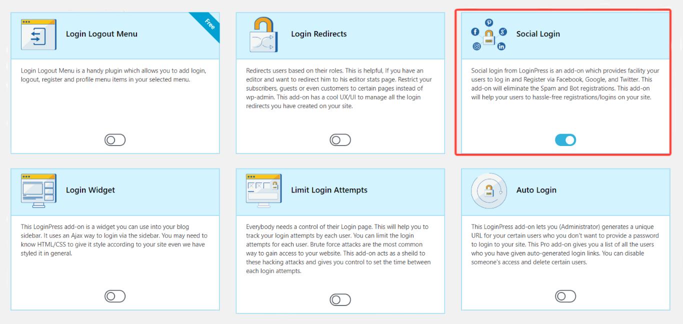 LoginPress 用户可以使用其他自定义。