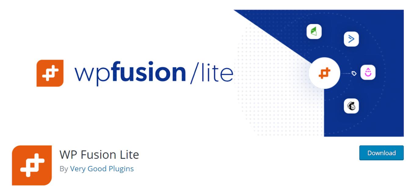 WP Fusion Lite.