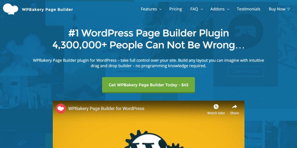 Wpbakery Page Builder For Wordpress