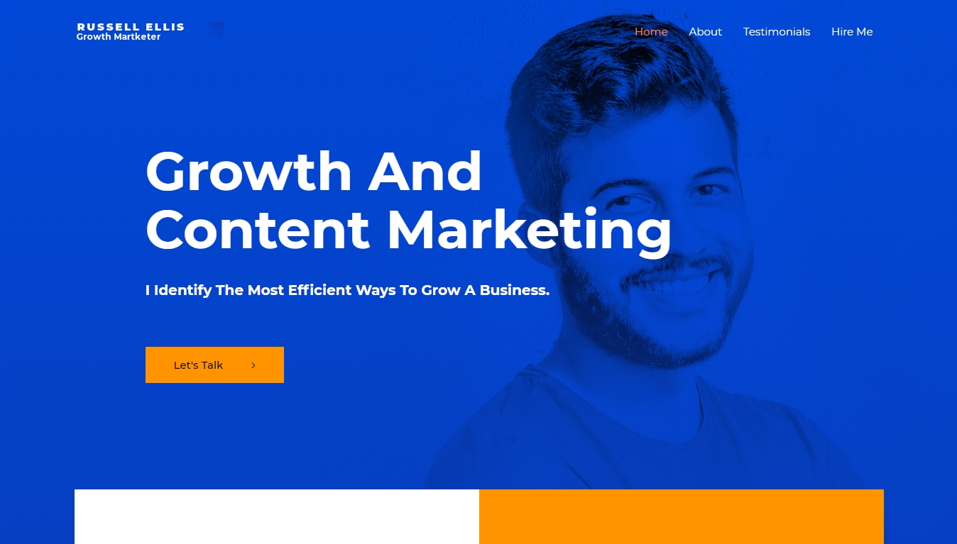 astra growth marketing template