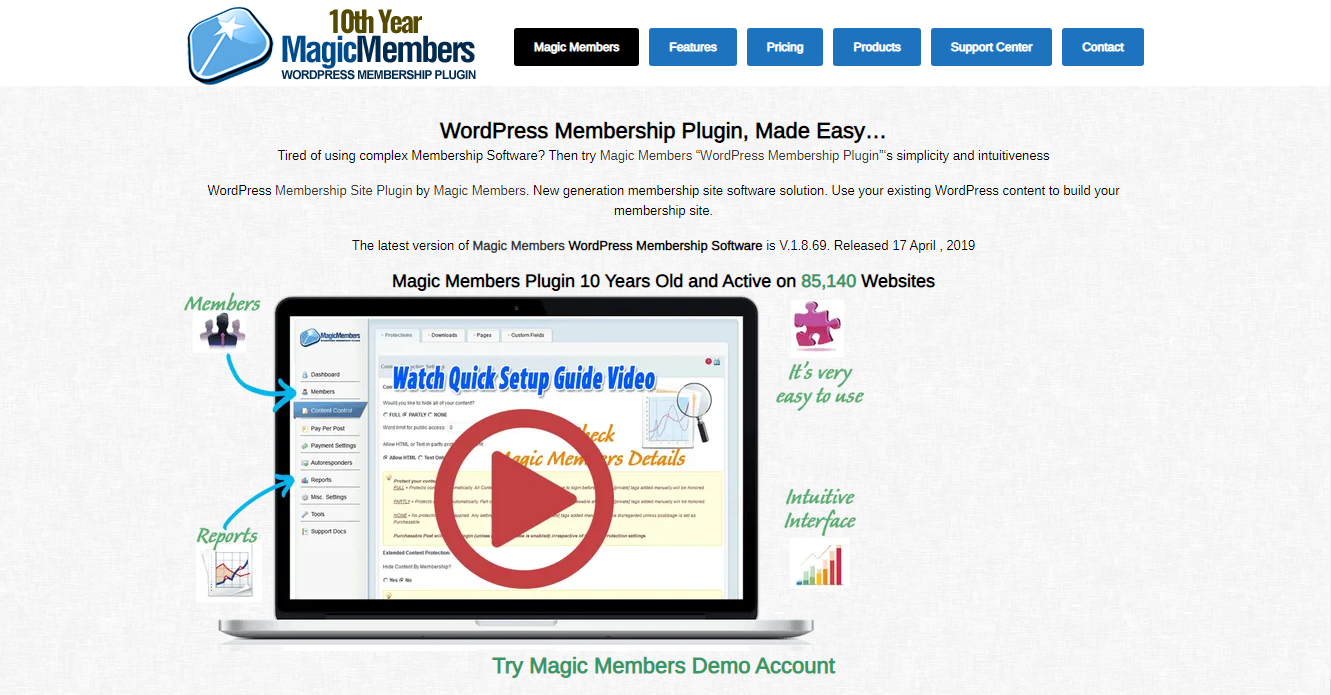 Magic Members WordPress plugin