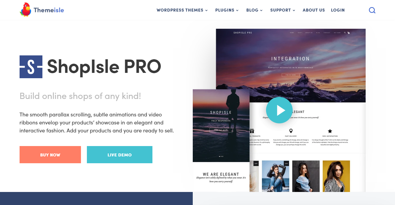 Best WooCommerce Themes - ShopIsle PRO