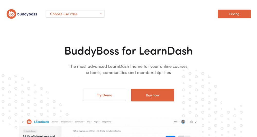 Advanced LearnDash LMS Theme BuddyBoss