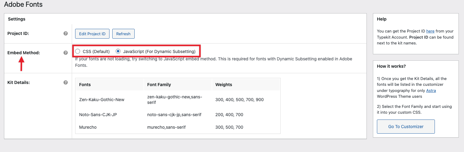 How to Setup Custom Adobe Fonts (Typekit) Plugin?