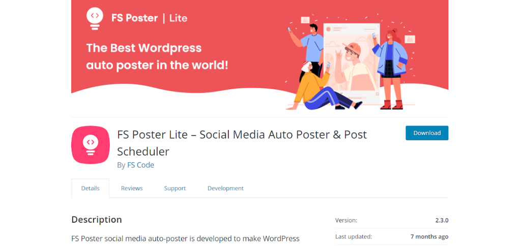 FS Poster- Social Media Auto Poster and Scheduler