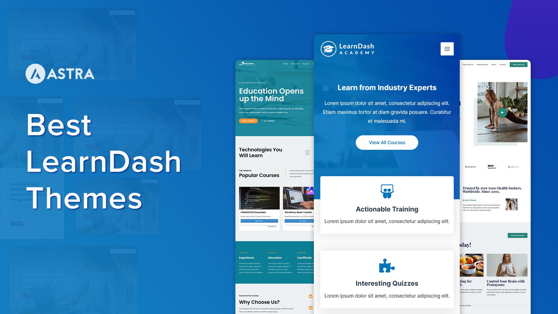 WordPress LearnDash themes
