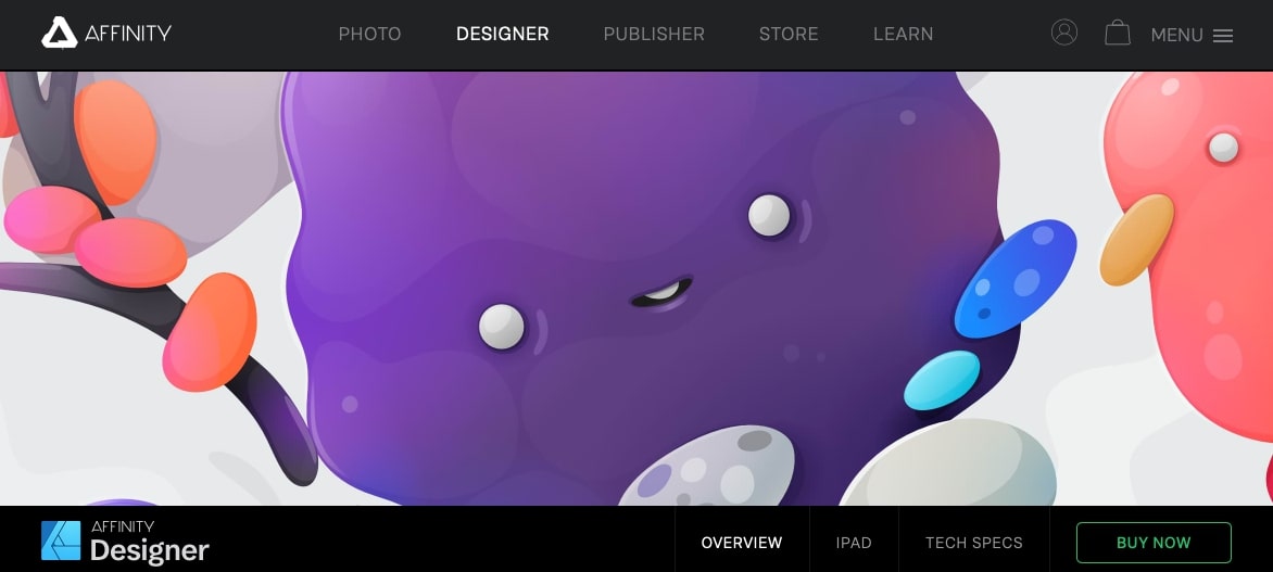 Affinity Designer Homepage