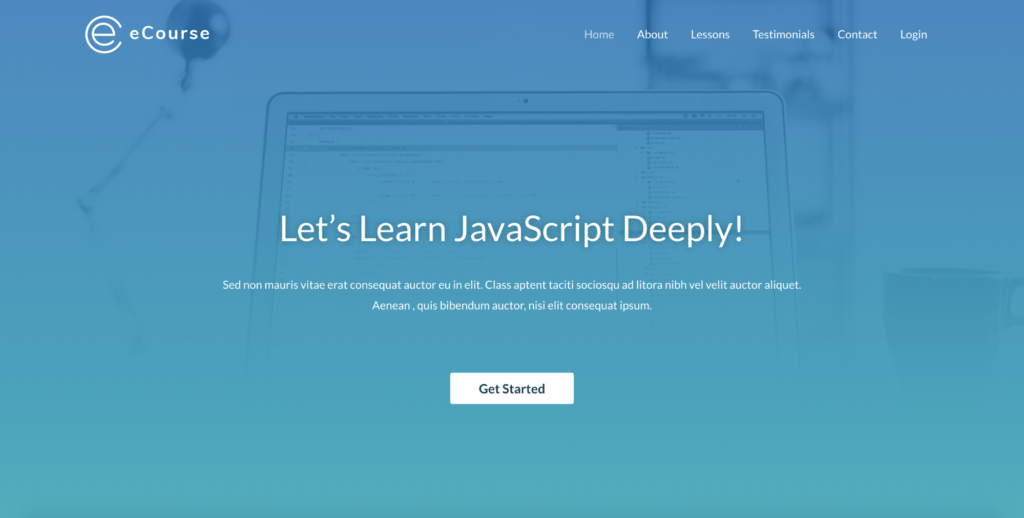 ecourse astra starter site