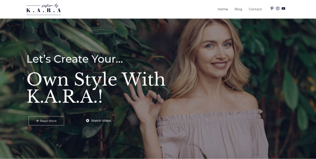 fashion lifestyle blog astra starter site