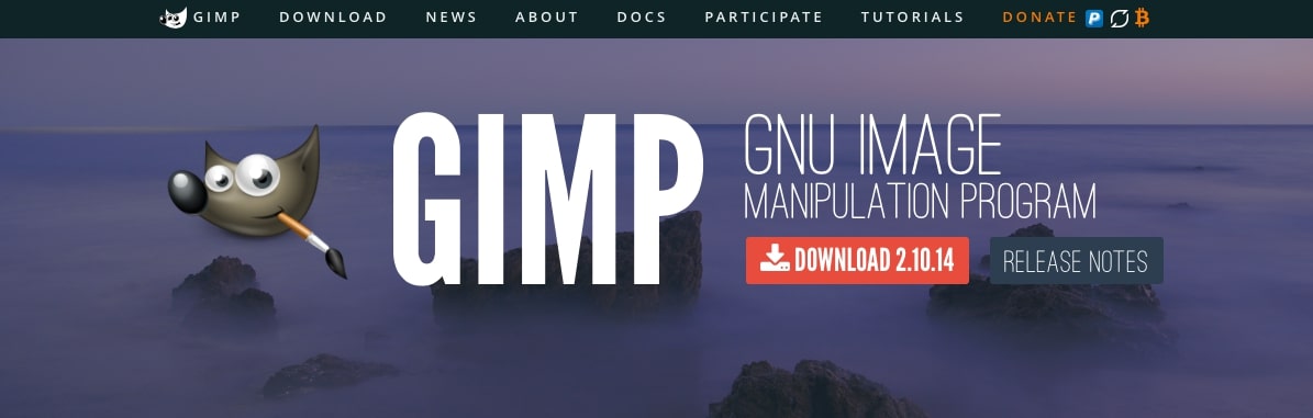 GIMP主页