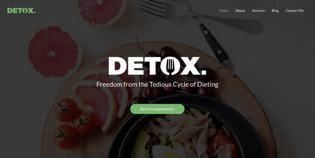 personal dietitian astra starter site