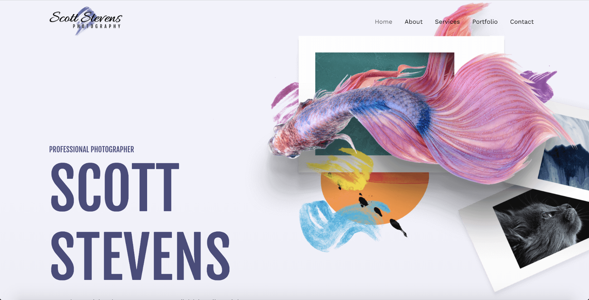 photographer astra starter site