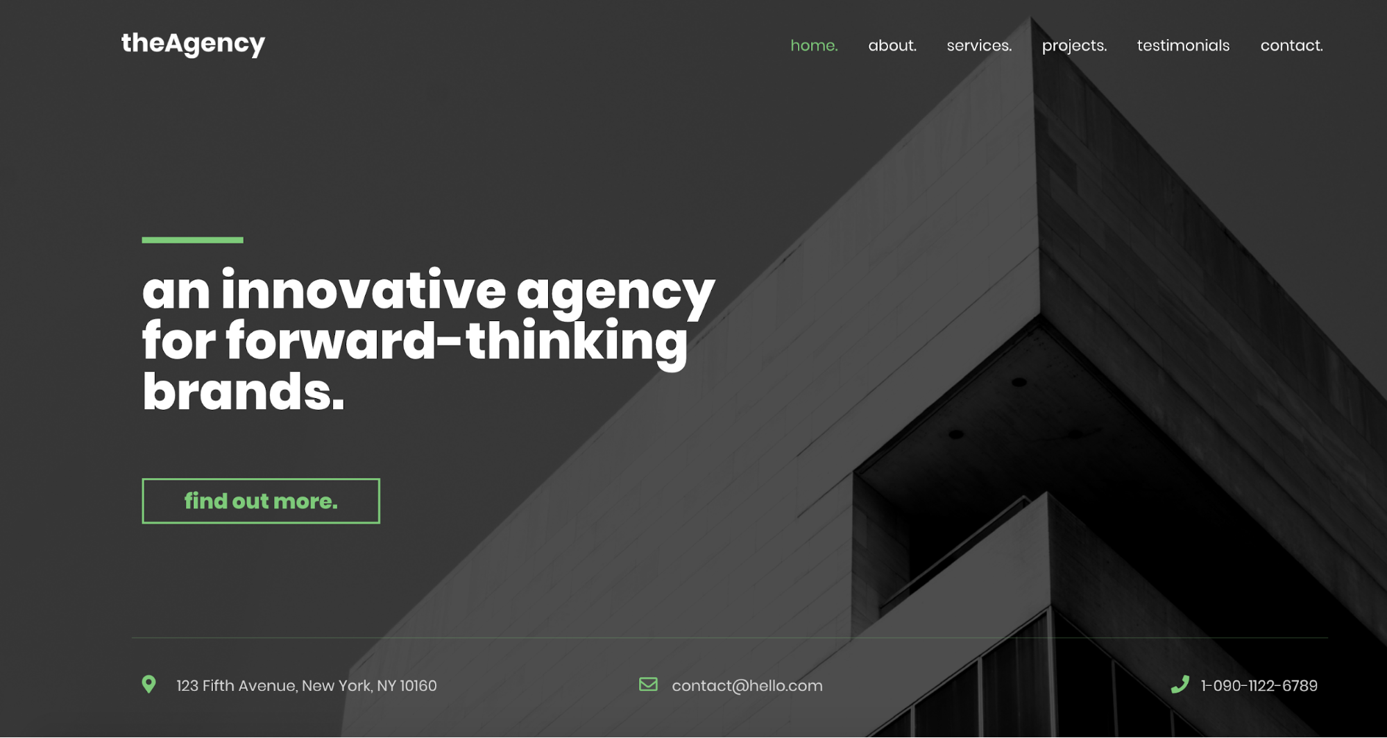 theagency astra starter site
