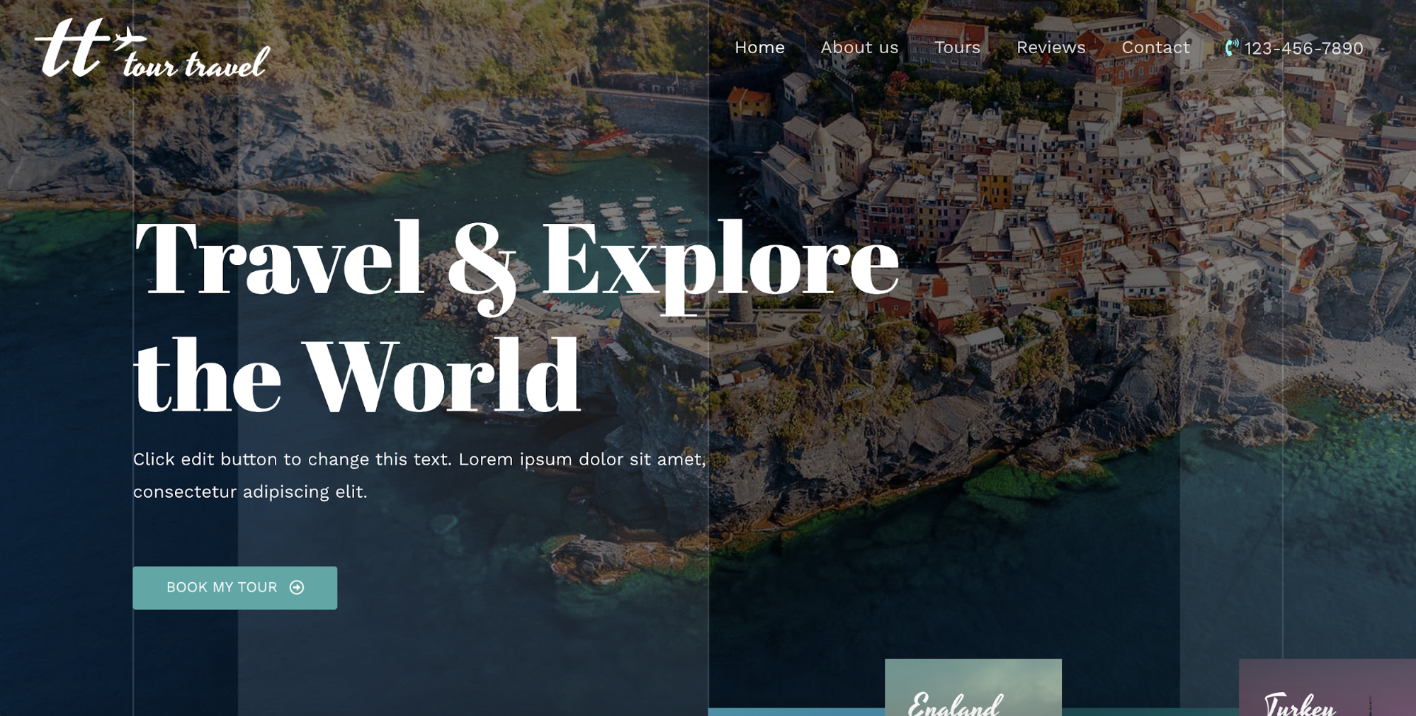 travel agency astra starter site