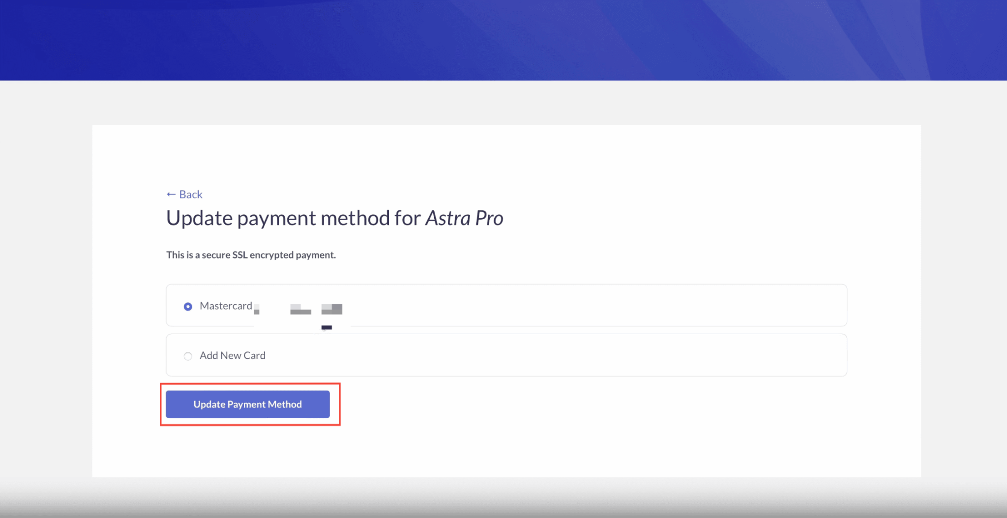 Update Repayment Method How To Update Your Payment Method?