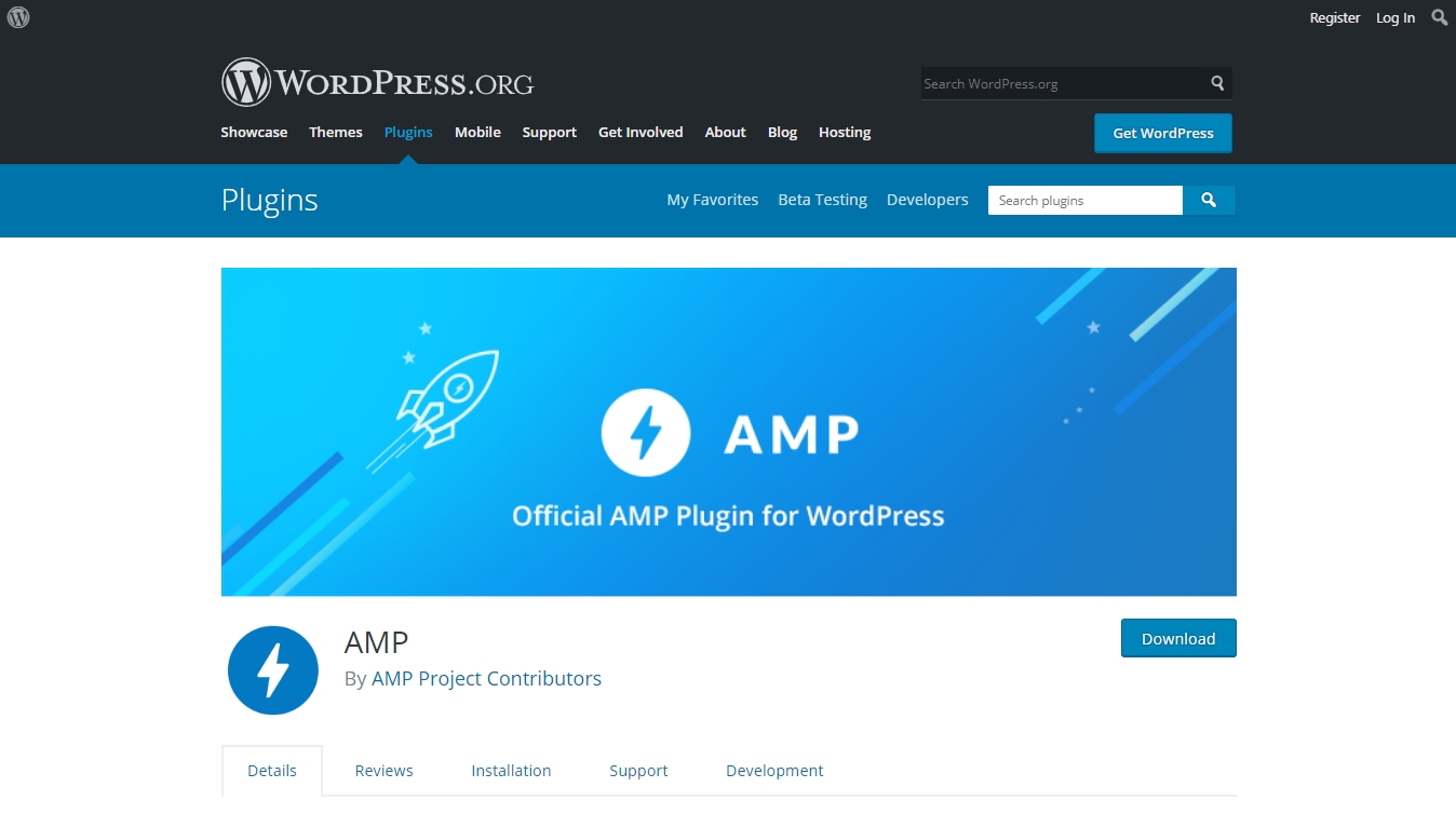 Official AMP plugin for WordPress on WordPress.org