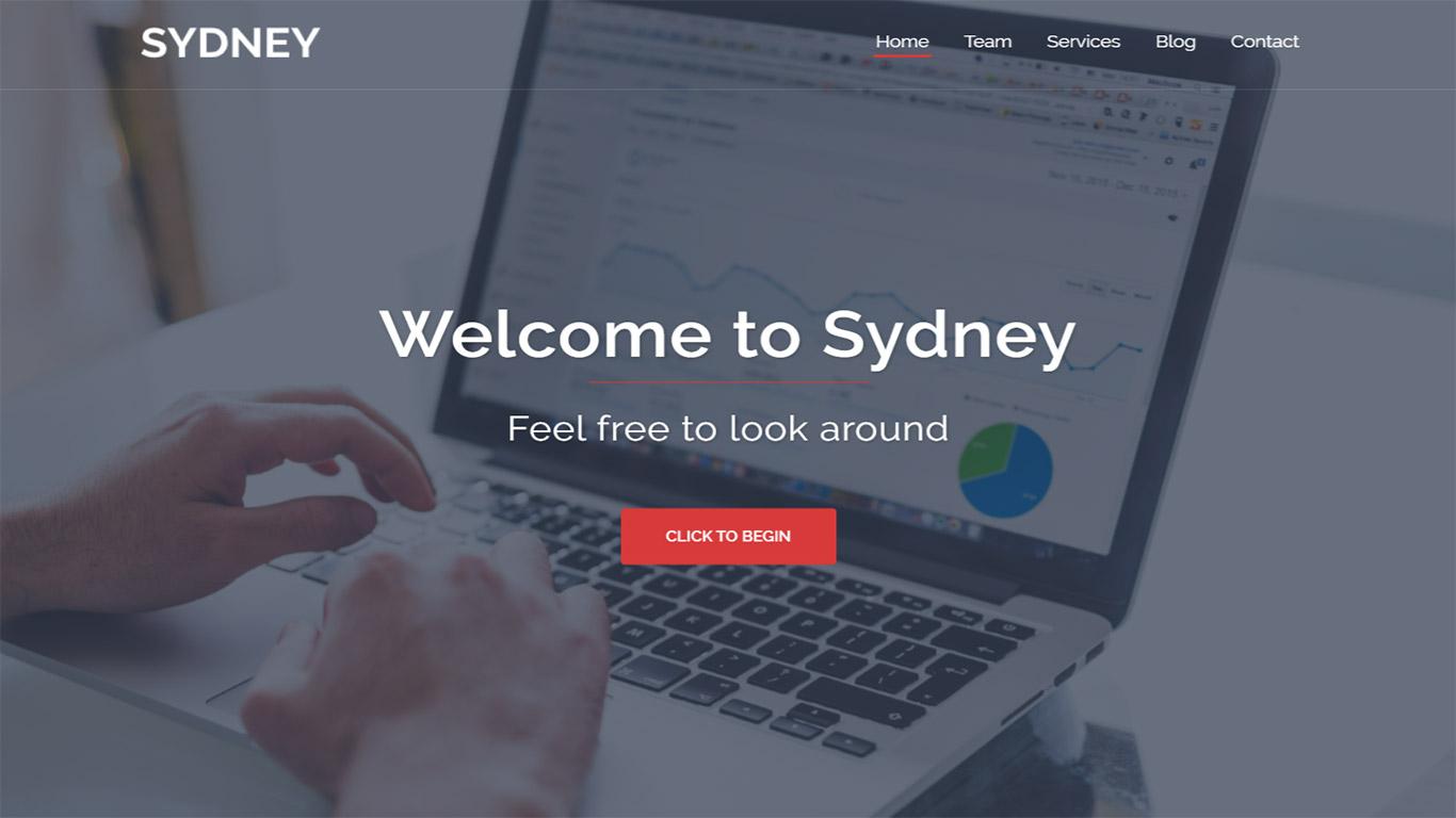 Sydney theme site image