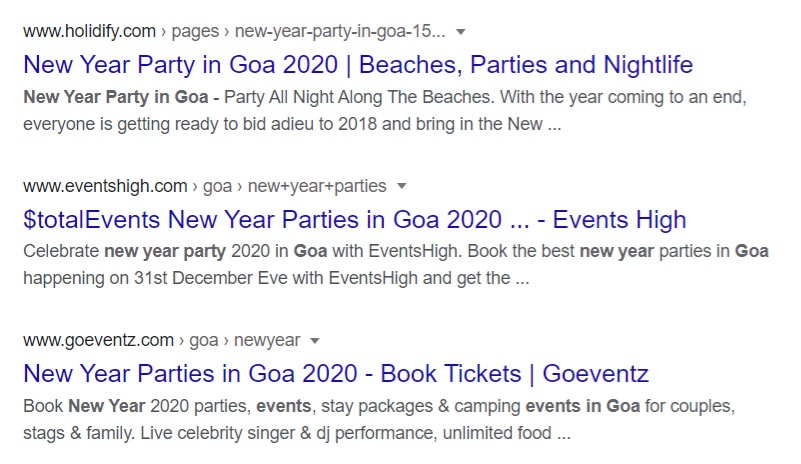 Schema Pro Review 14 Events information on google