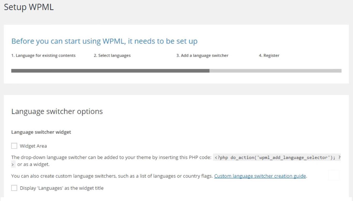 WPML language switcher image