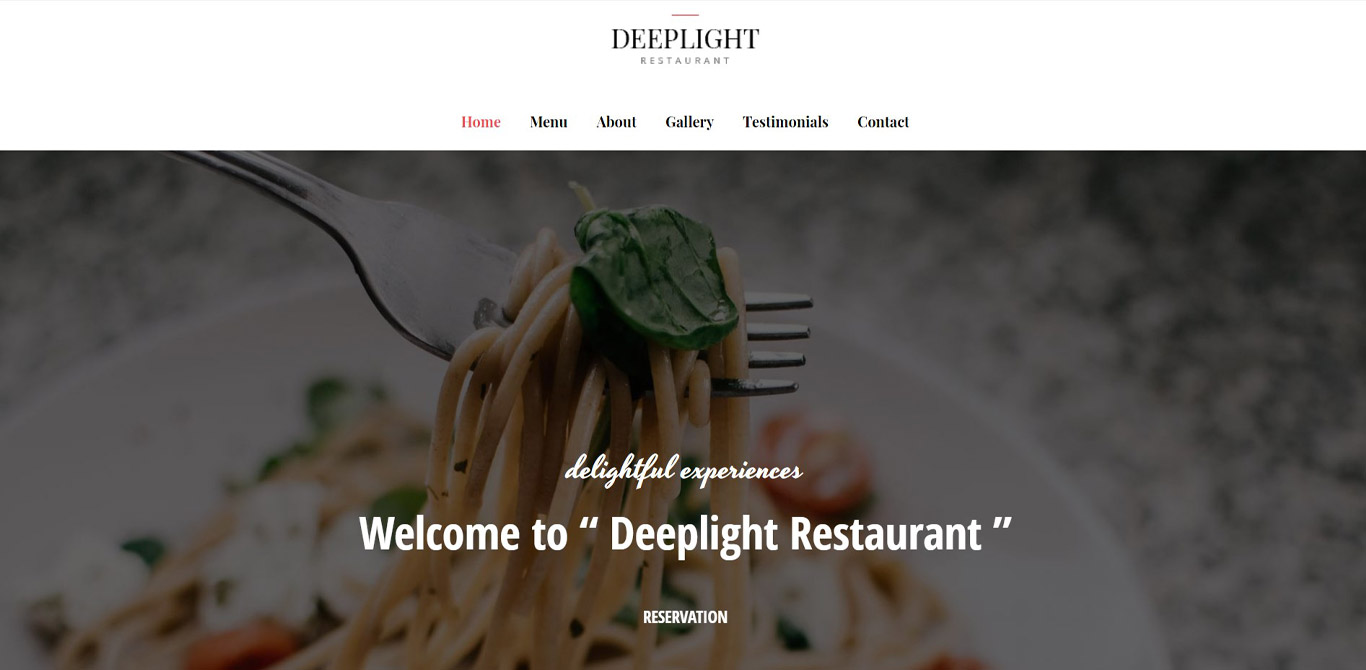 Deeplight 明亮的模板