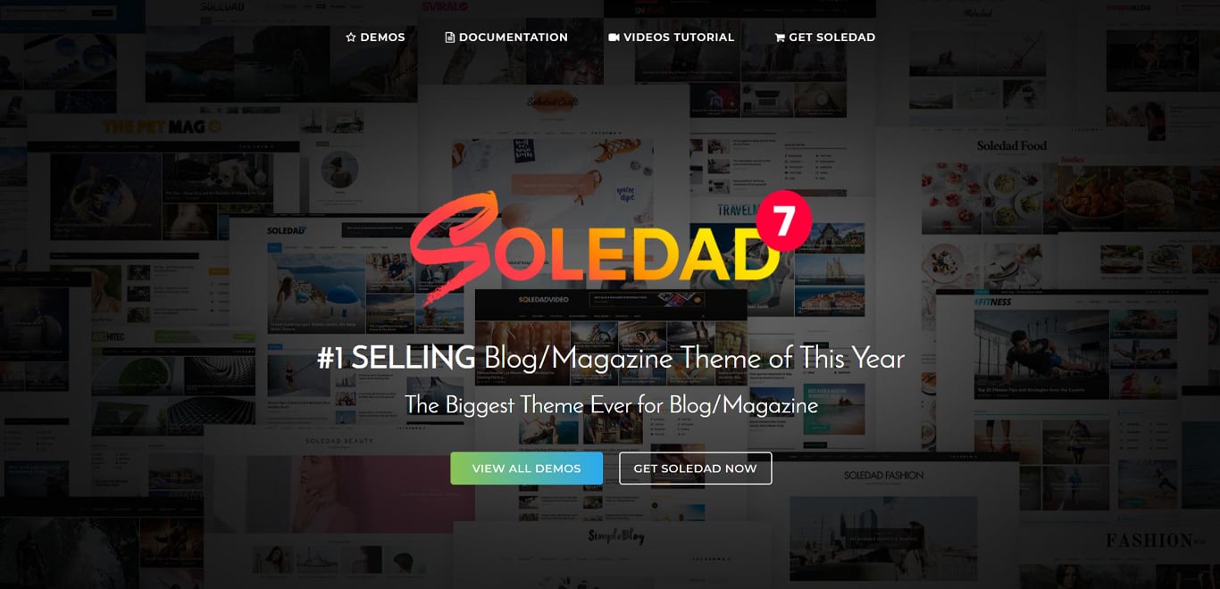 Soledad theme site image