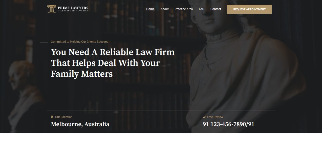 Astra Prime Lawyers WordPress 主题