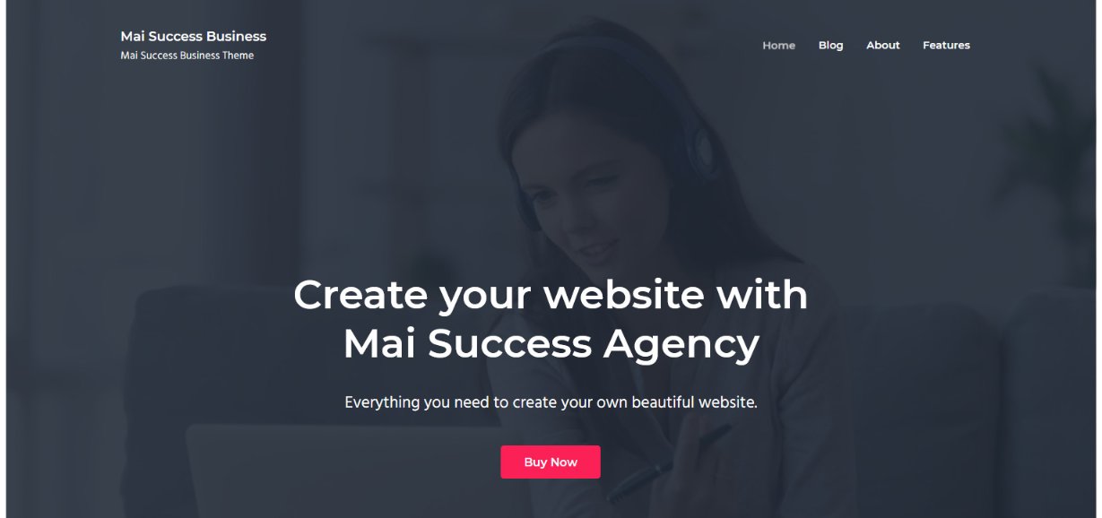 Mai Success Business wordpress 主题