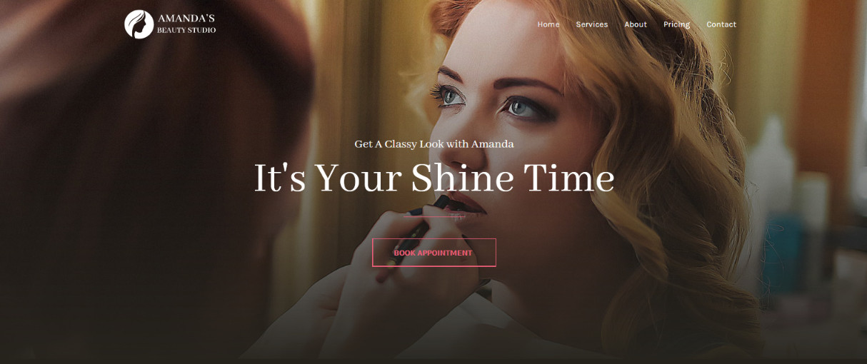 Makeup Artist Studio demo site