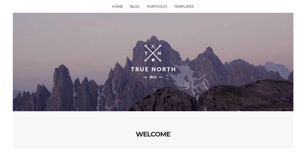 True North WordPress theme