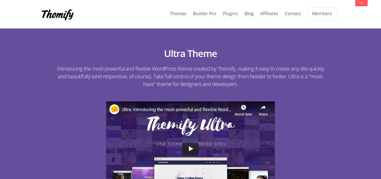 themify ultra theme
