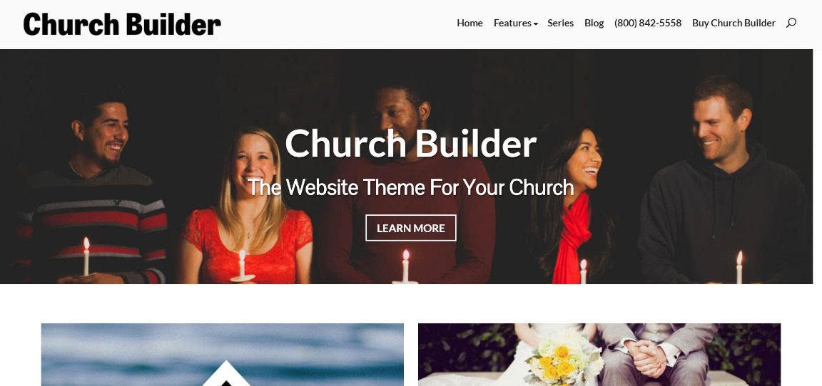 Church Builder demo site