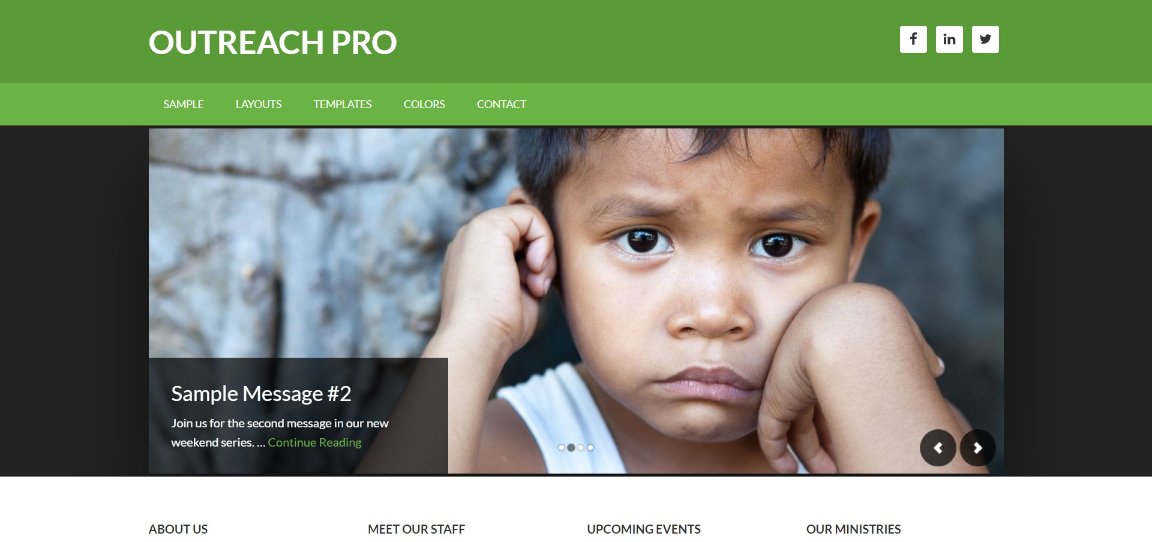 Outreach Pro wordpress theme